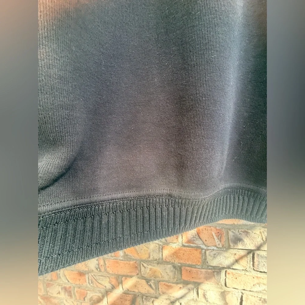Carlo Colucci Men's Black Crewneck Sweater